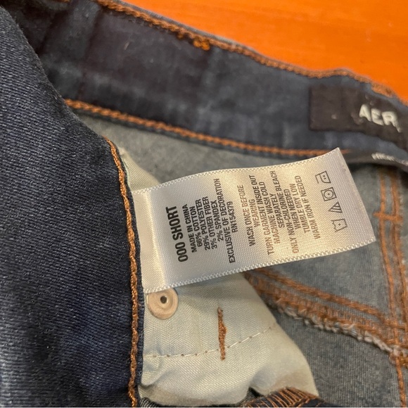 Aeropostale high rise stretch skinny jean size 000 short - Picture 3 of 5